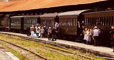 Viagem de comboio na linha histórica do Douro